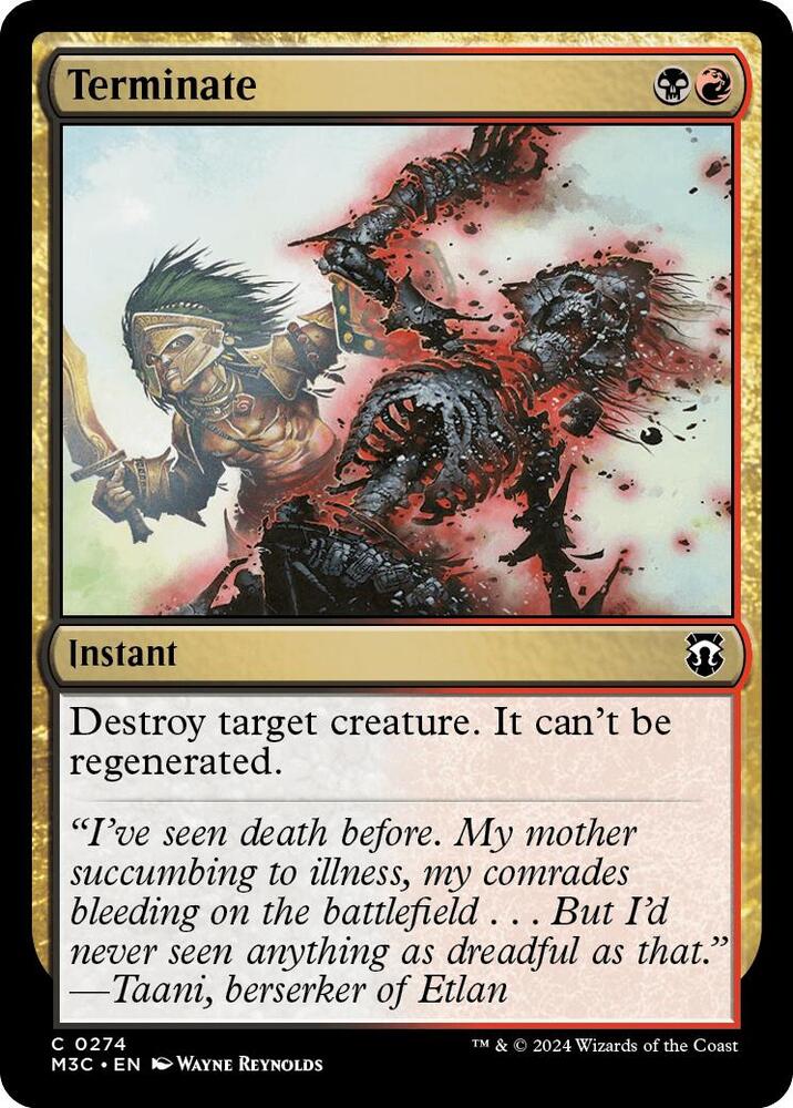 Terminate (Ripple Foil)