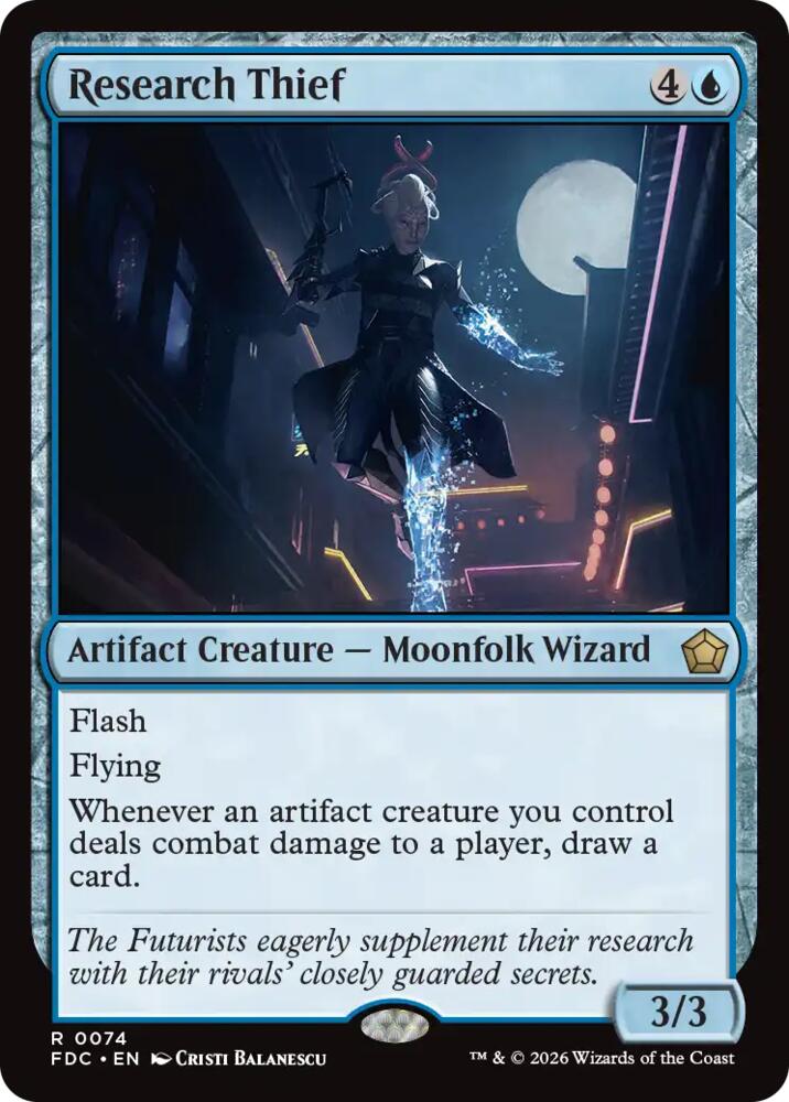 Research Thief [Commander: Foundations]