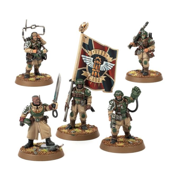 47-09 Astra Militarum Cadian Command Squad