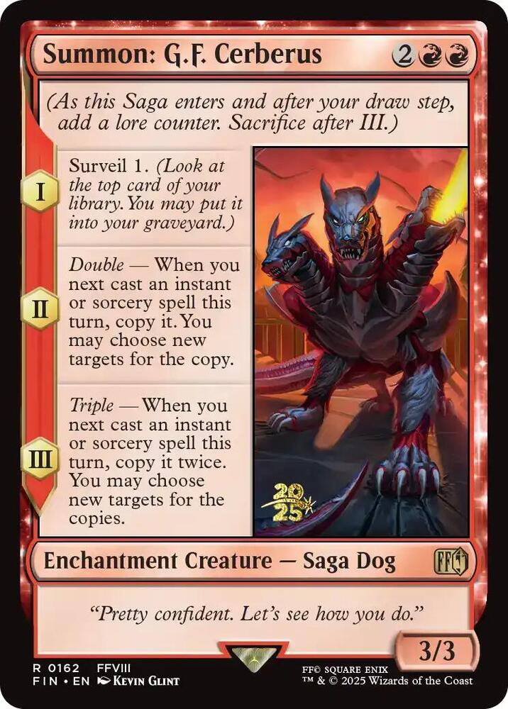 Summon: G.F. Cerberus