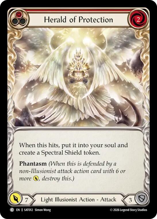 Herald of Protection (Red) [Silver Age: Usurp the Shadow Throne]