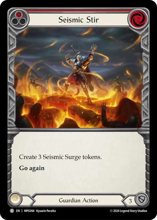 Seismic Stir (Red)