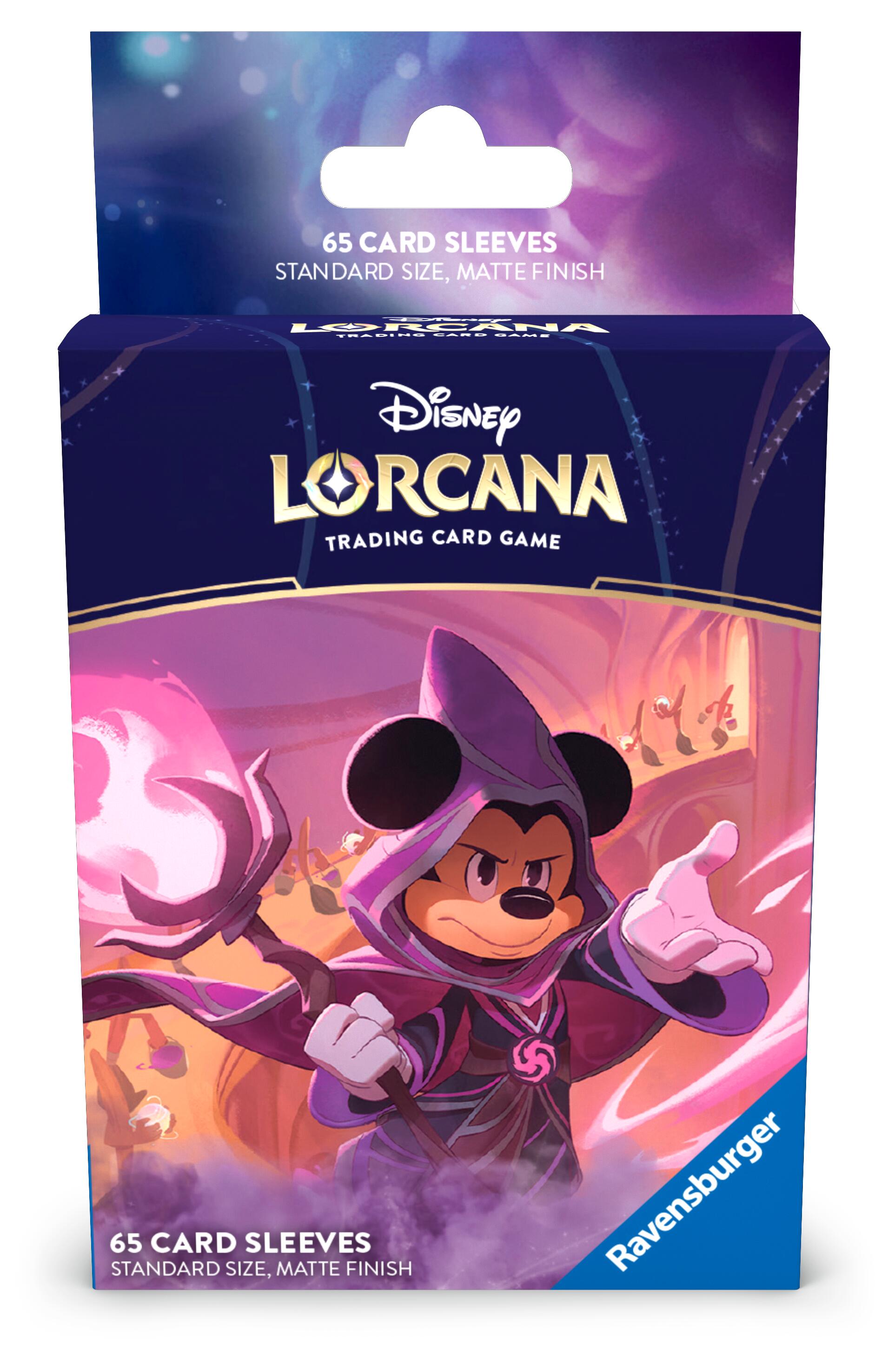 Disney Lorcana Accessories: Card Sleeves (Mickey Mouse, Wayward Sorcerer)