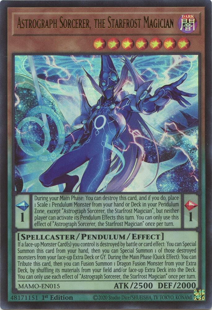 Astrograph Sorcerer, the Starfrost Magician [Magnificent Monsters]