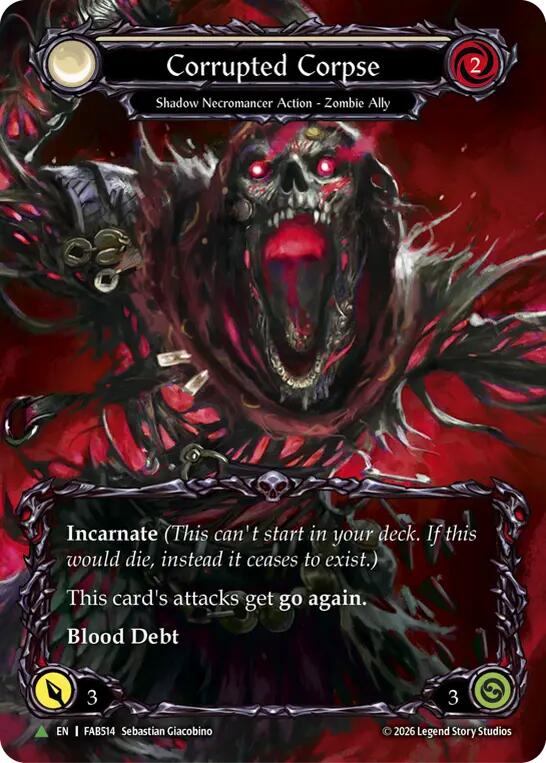 Corrupted Corpse (Marvel) (FAB514) (C) [Flesh and Blood: Promo Cards]