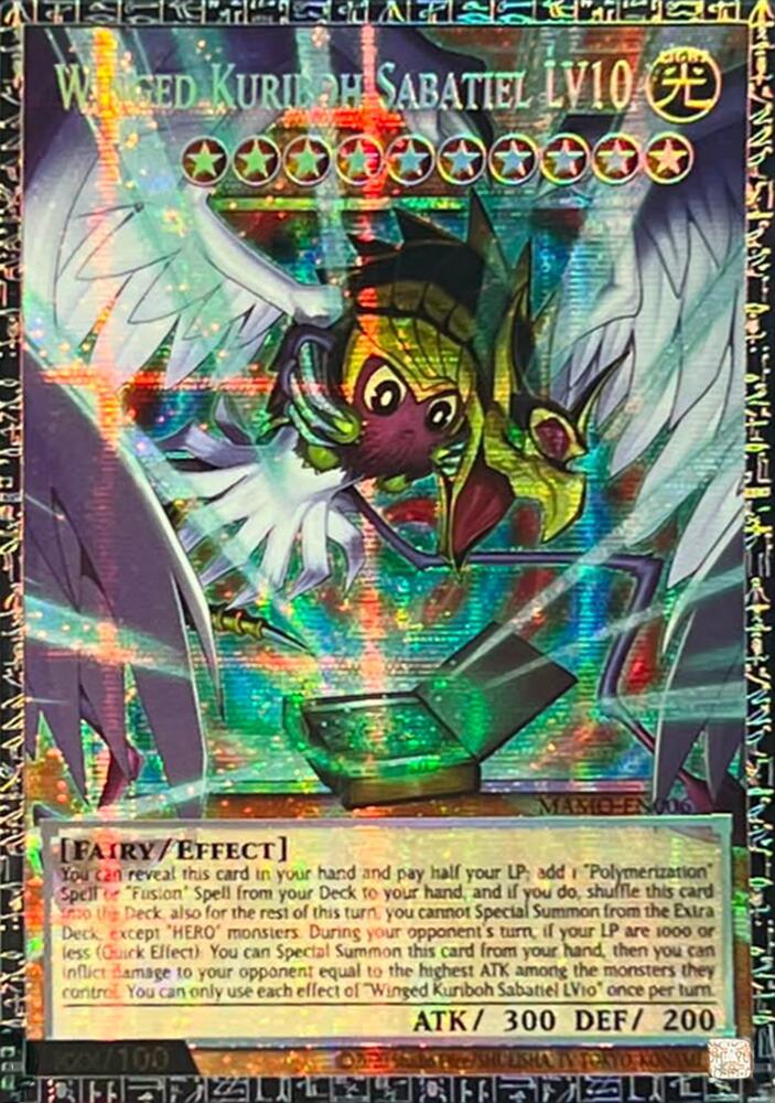 Winged Kuriboh Sabatiel LV10 (GMR) [Magnificent Monsters]