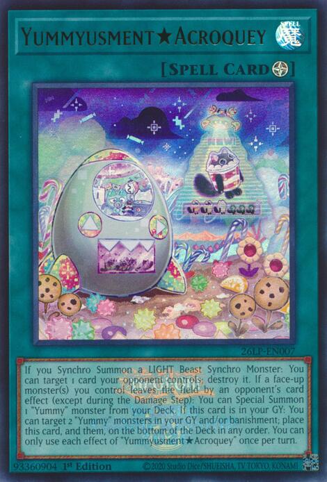 YummyusmentAcroquey (Emblazoned) [Limited Pack World Championship 2026]