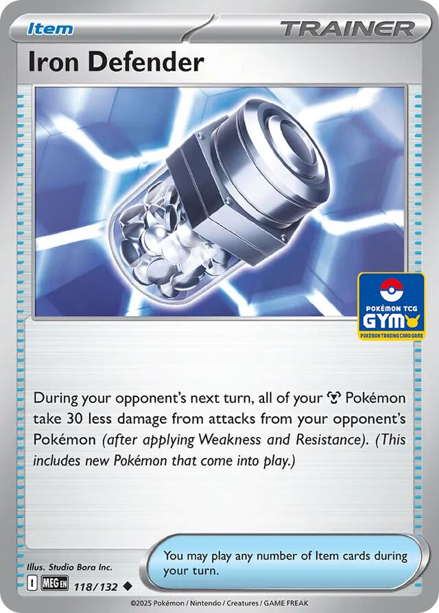 Iron Defender - 118/132 (GYM) [Southeast Asia Exclusives]