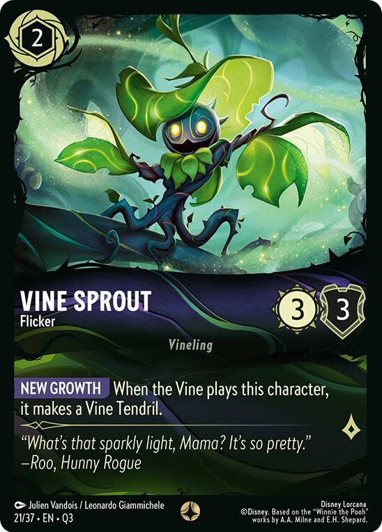 Vine Sprout - Flicker [Illumineer's Quest: The Great Hunny Rescue]
