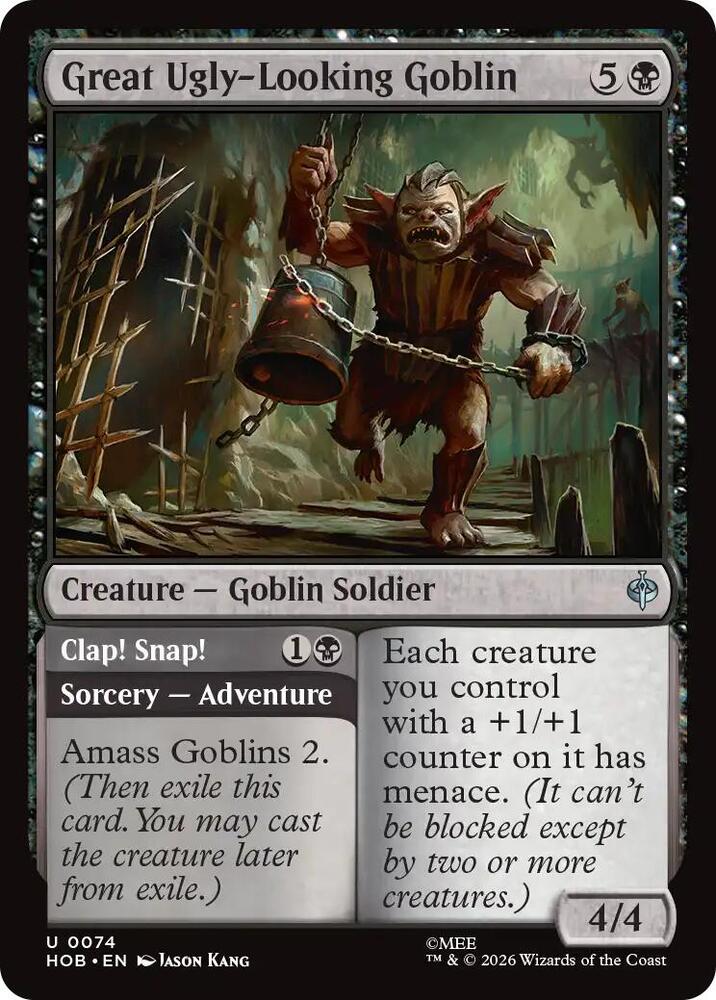 Great Ugly-Looking Goblin (Showcase) (Surge Foil)