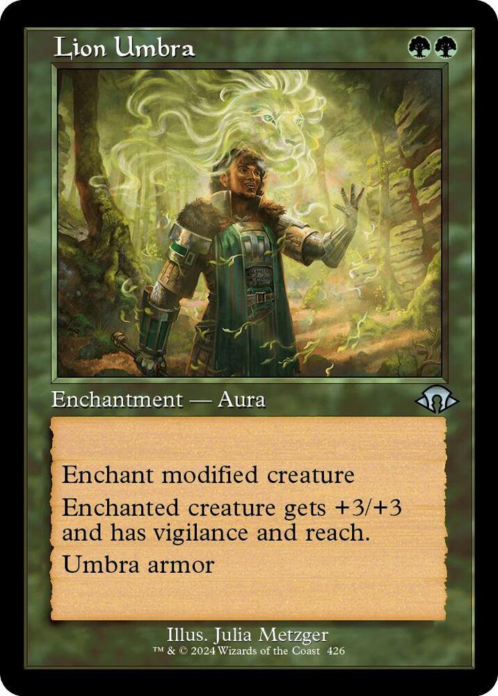 Lion Umbra (Retro Frame)