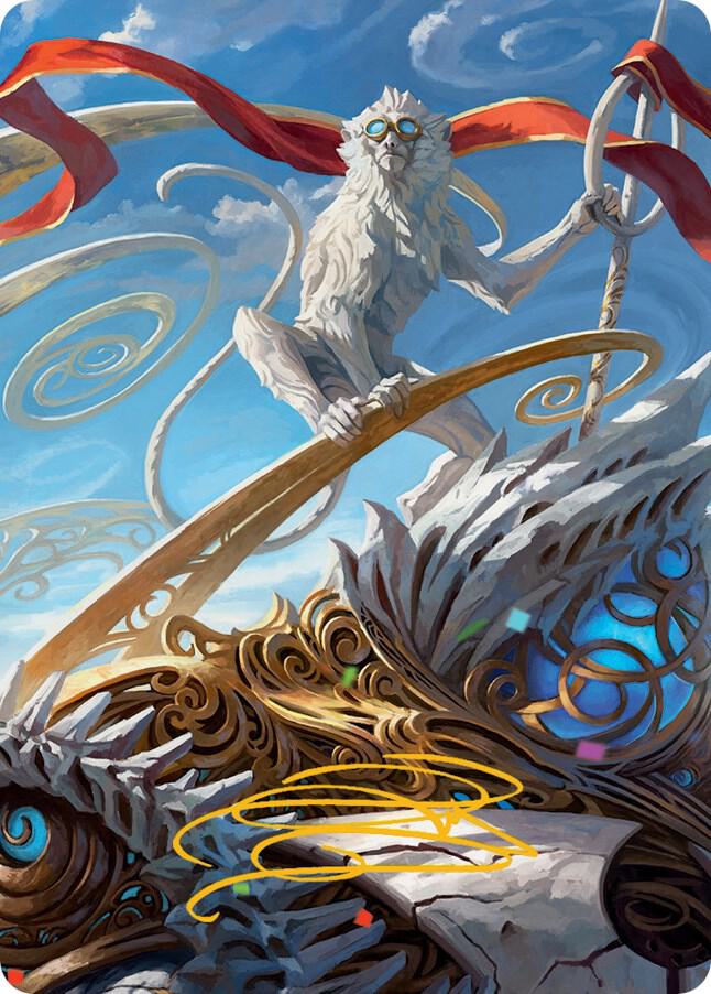 Ragavan, Nimble Pilferer Art Card (Gold-Stamped Signature)