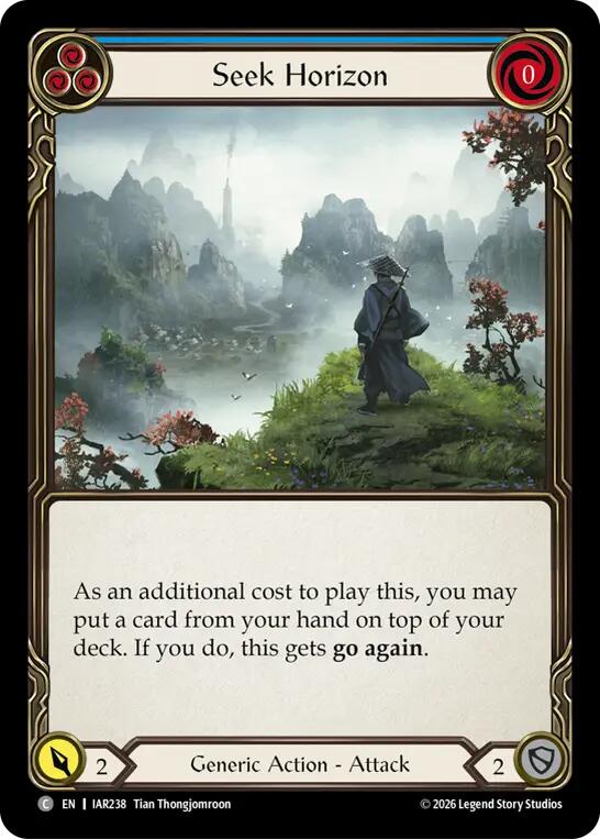 Seek Horizon (Blue) [Usurp the Shadow Throne]