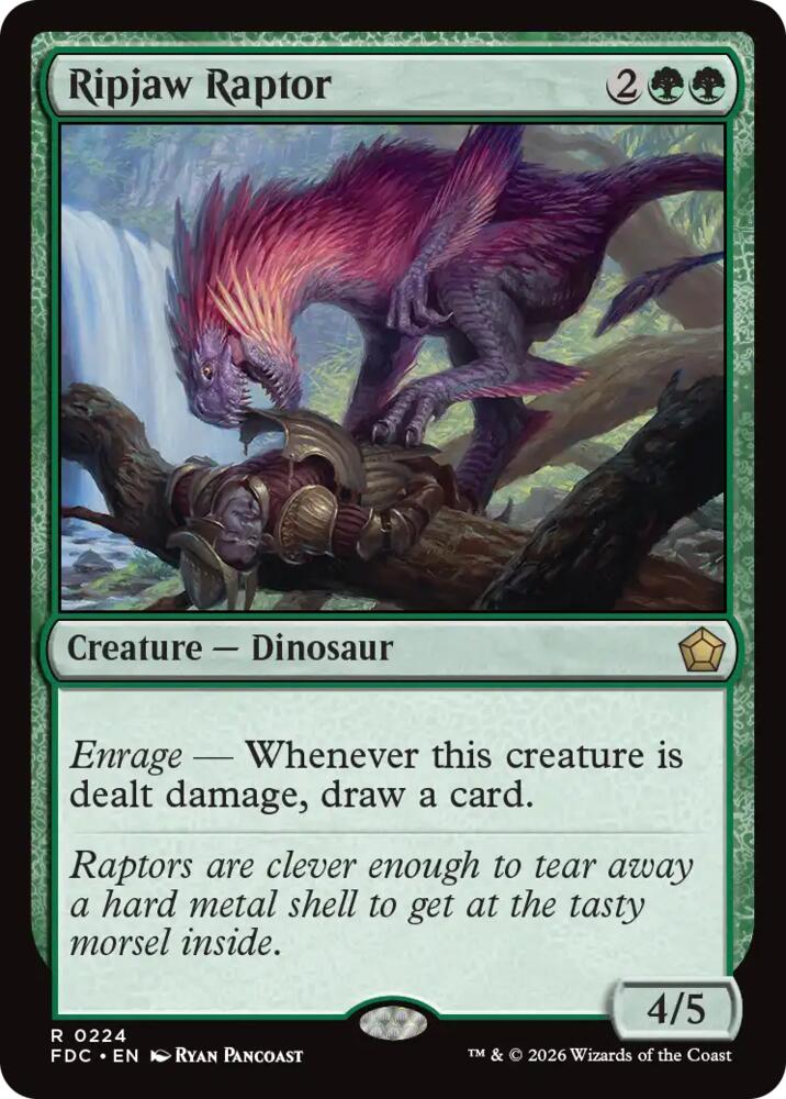 Ripjaw Raptor [Commander: Foundations]
