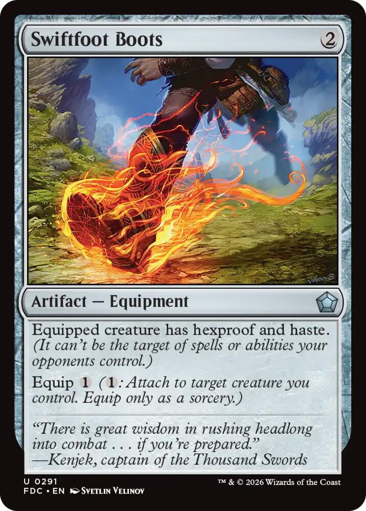 Swiftfoot Boots [Commander: Foundations]