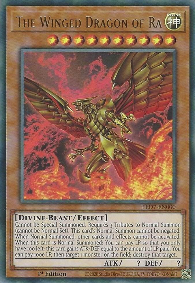 The Winged Dragon of Ra (Alternate Art)