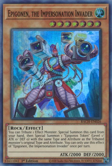 Epigonen, the Impersonation Invader