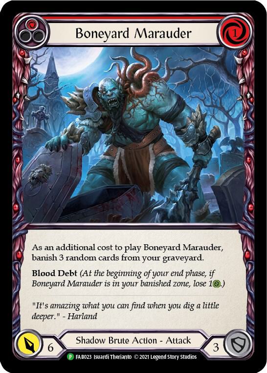 Boneyard Marauder (Red) - FAB023