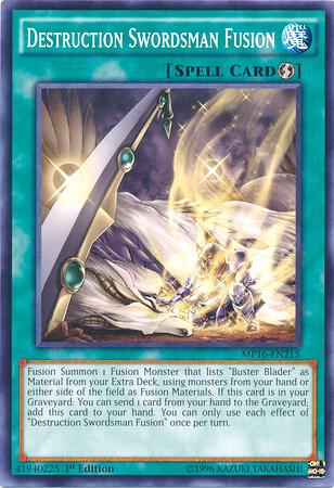 Destruction Swordsman Fusion