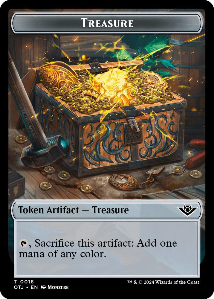 Treasure // Food (0004) Double-Sided Token