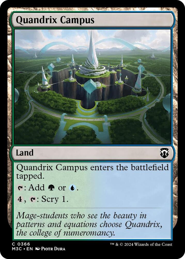 Quandrix Campus (Ripple Foil)