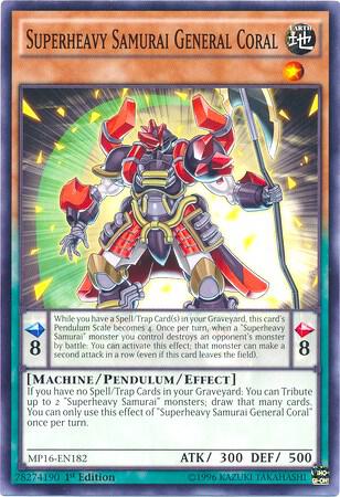Superheavy Samurai General Coral