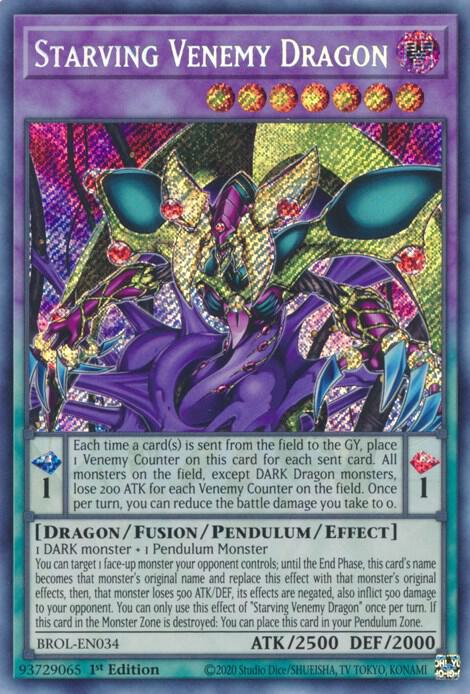 Starving Venemy Dragon