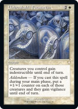 Unbreakable Formation (Retro Frame)