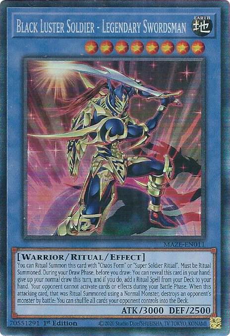 Black Luster Soldier - Legendary Swordsman (CR)