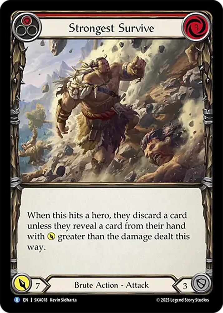 Strongest Survive (Red)