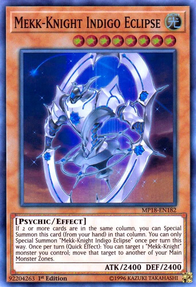 Mekk-Knight Indigo Eclipse
