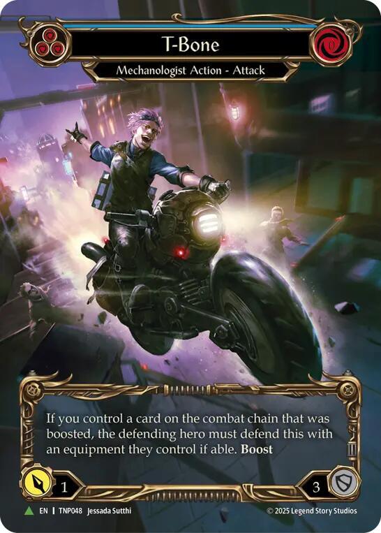 T-Bone (Blue) (Marvel) - TNP048 [Flesh and Blood: Promo Cards]