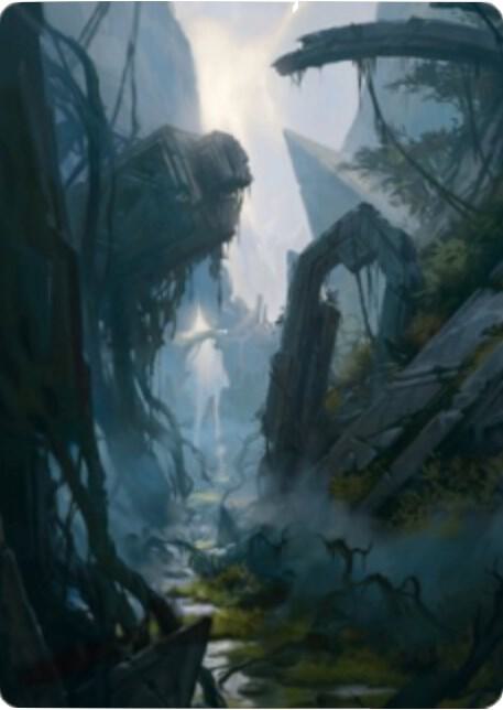 Swamp Art Card (14/81)