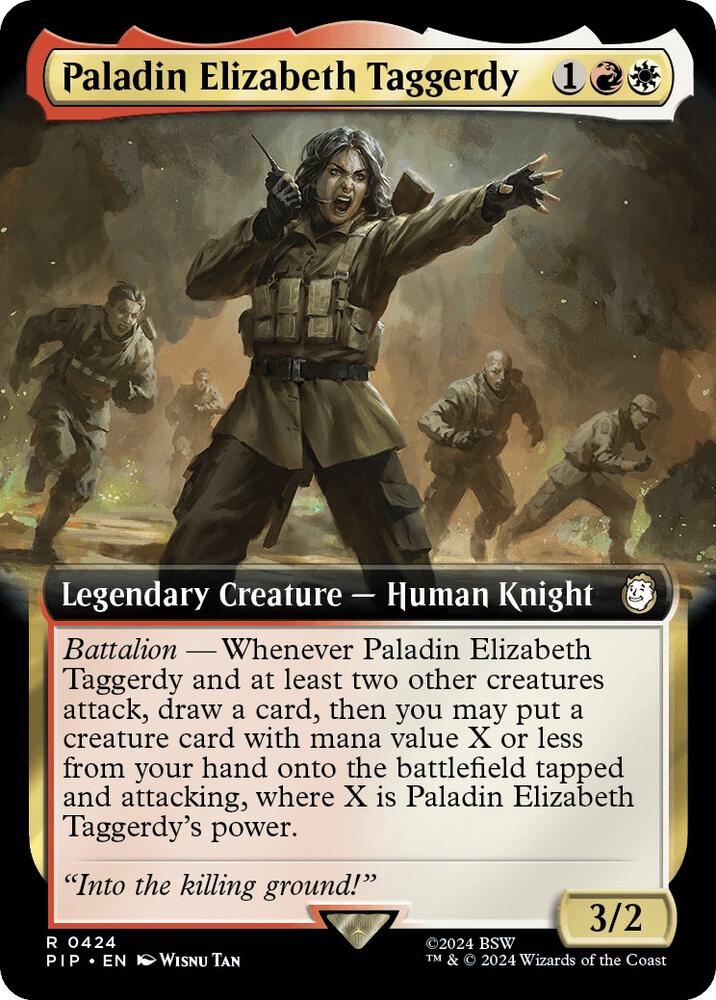 Paladin Elizabeth Taggerdy (Extended Art)