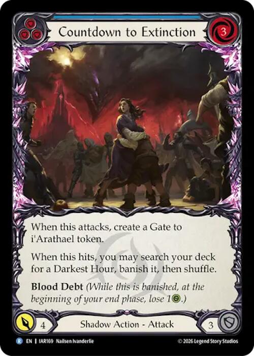 Countdown to Extinction (Blue) [Usurp the Shadow Throne]
