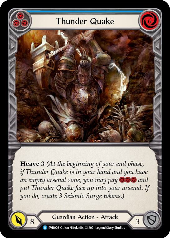 Thunder Quake (Blue)