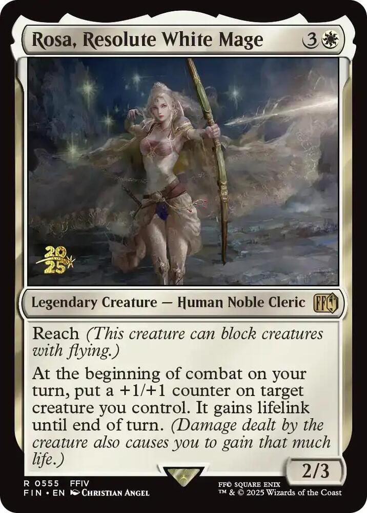 Rosa, Resolute White Mage