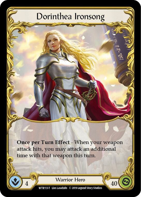 Dorinthea Ironsong // Rhinar, Reckless Rampage