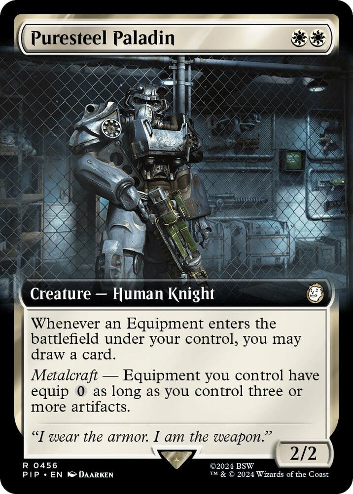 Puresteel Paladin (Extended Art)