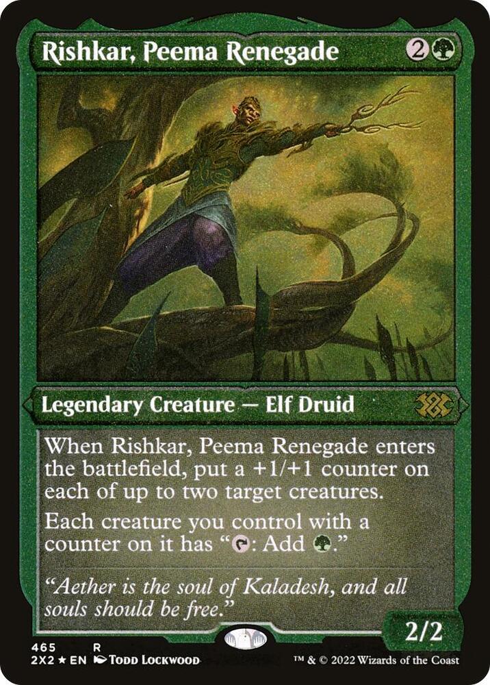 Rishkar, Peema Renegade (Foil Etched)