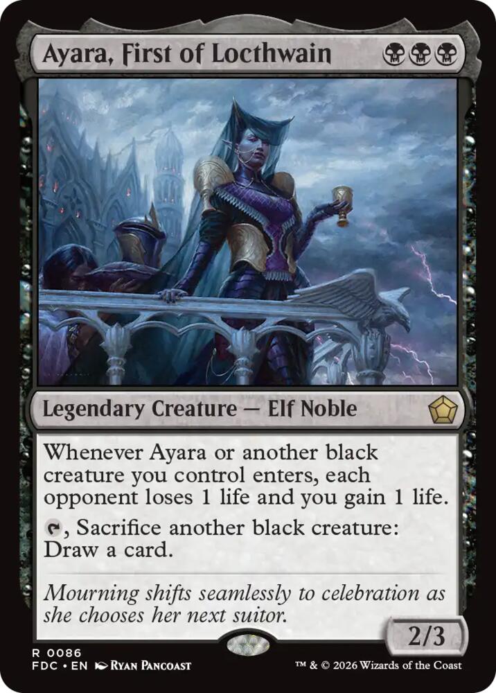 Ayara, First of Locthwain [Commander: Foundations]