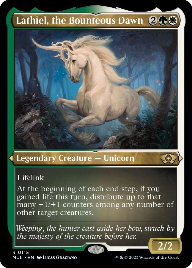 Lathiel, the Bounteous Dawn (Foil Etched)