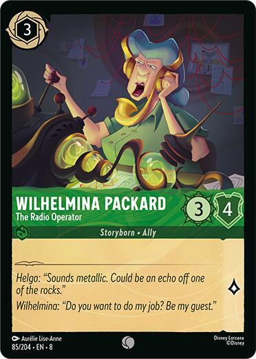 Wilhelmina Packard - The Radio Operator