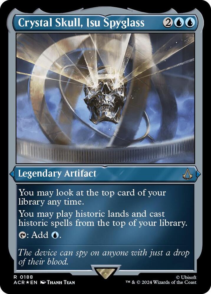 Crystal Skull, Isu Spyglass (Foil Etched)