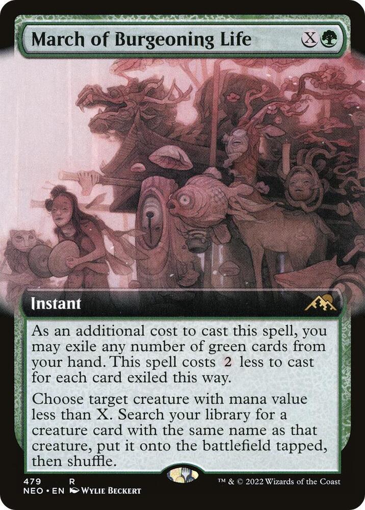 March of Burgeoning Life (Extended Art)