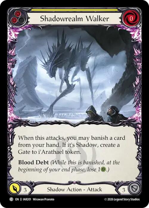 Shadowrealm Walker (Yellow) [Usurp the Shadow Throne]