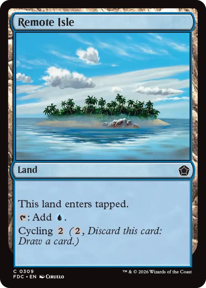 Remote Isle [Commander: Foundations]