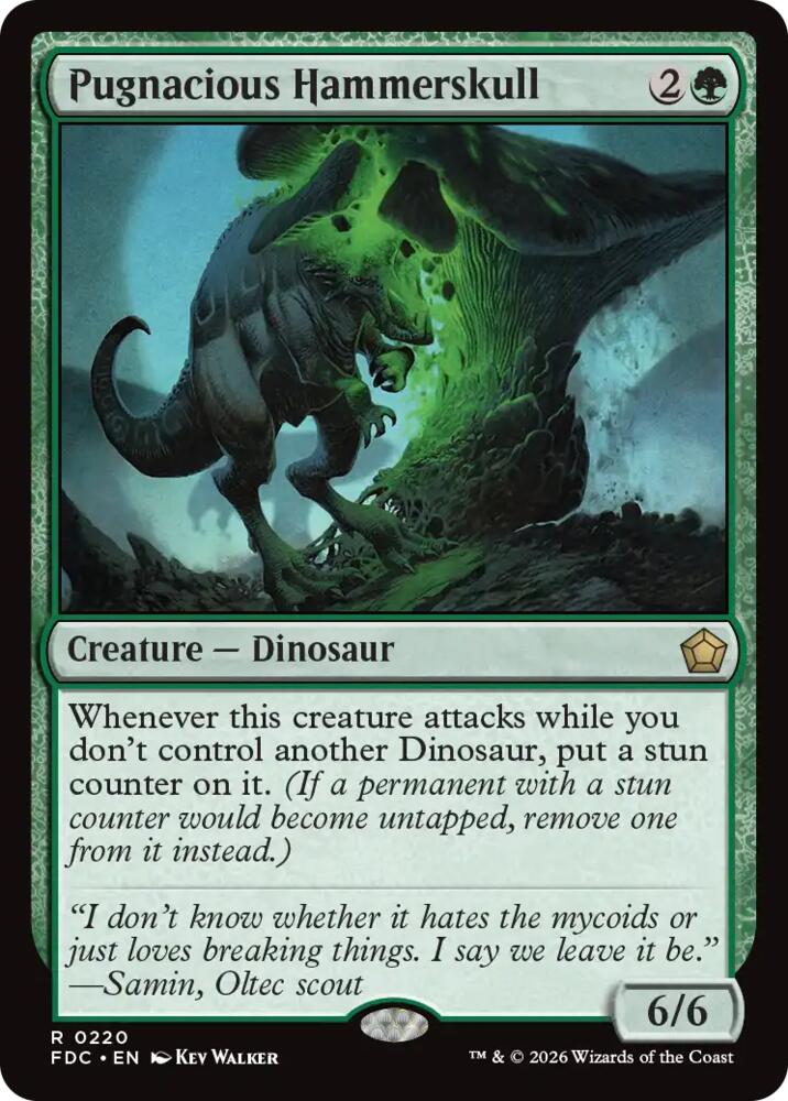Pugnacious Hammerskull [Commander: Foundations]