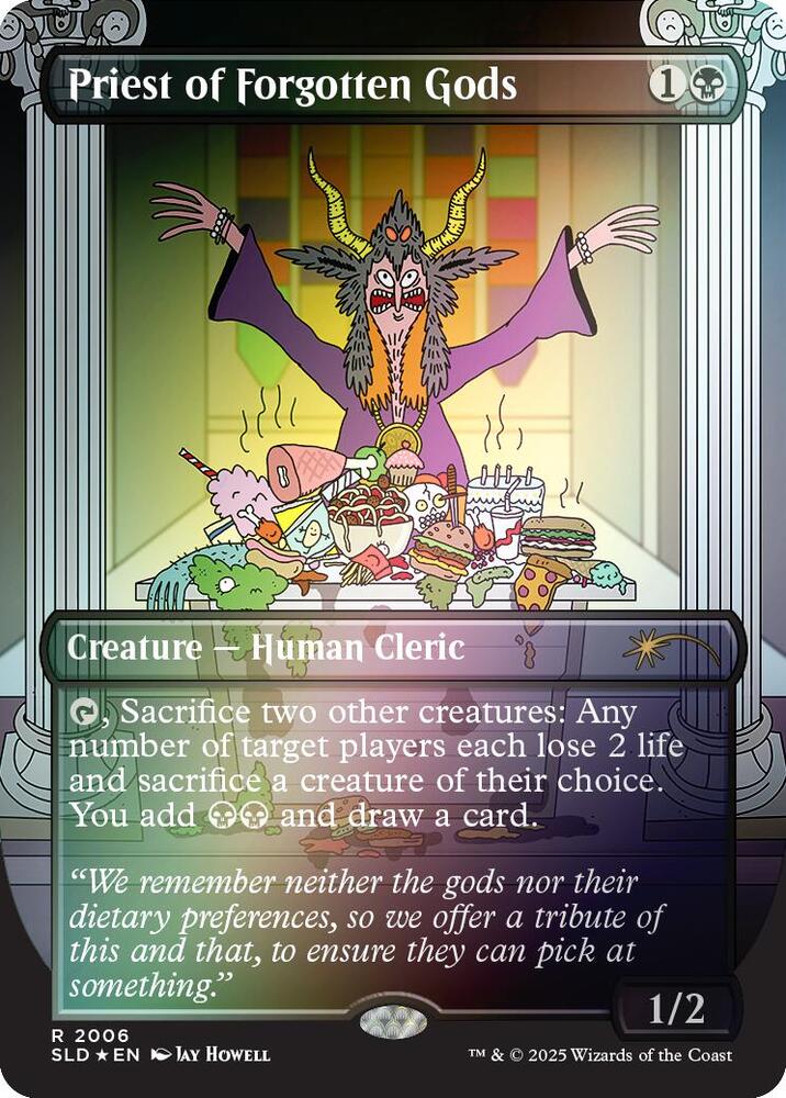 Priest of Forgotten Gods (Rainbow Foil)