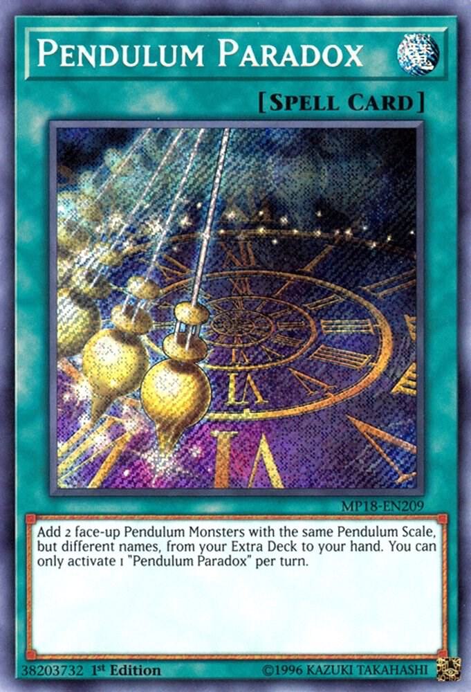 Pendulum Paradox